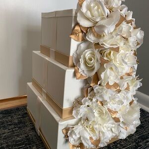 Wedding Card Box - Wedding Cake Shaped